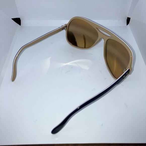 Vintage B&L Ray Ban Bausch & Lomb DGM Ambermatic Powderhorn Sunglasses w/Case - Picture 12 of 14